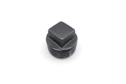 Black Malleable Iron Fittings (3) ' Female Tee / Female Union / Square Plug