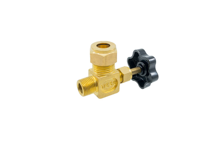 Brass Angle Male Needle Valve