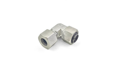 Stainless Steel 316 DIN 2353 Tube Fittings (5) ' Adjustable Elbow / Nut / Cutting Ring