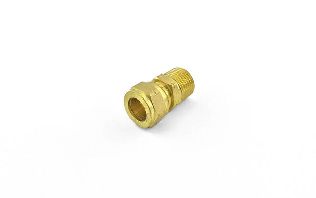 Brass Compression Fittings (2) ' Male Connector / Male Elbow / Female Connector / Nut / Sleeve