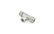 Stainless Steel 316 Instrumentation Tube Fittings (4) ' Reducer / Male Branch Tee / Female Branch Tee / Male Run Tee